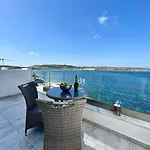 Malta Luxury Seafront Penthouse With Panoramic Views And Terrace In Mellieha Is-Sellum